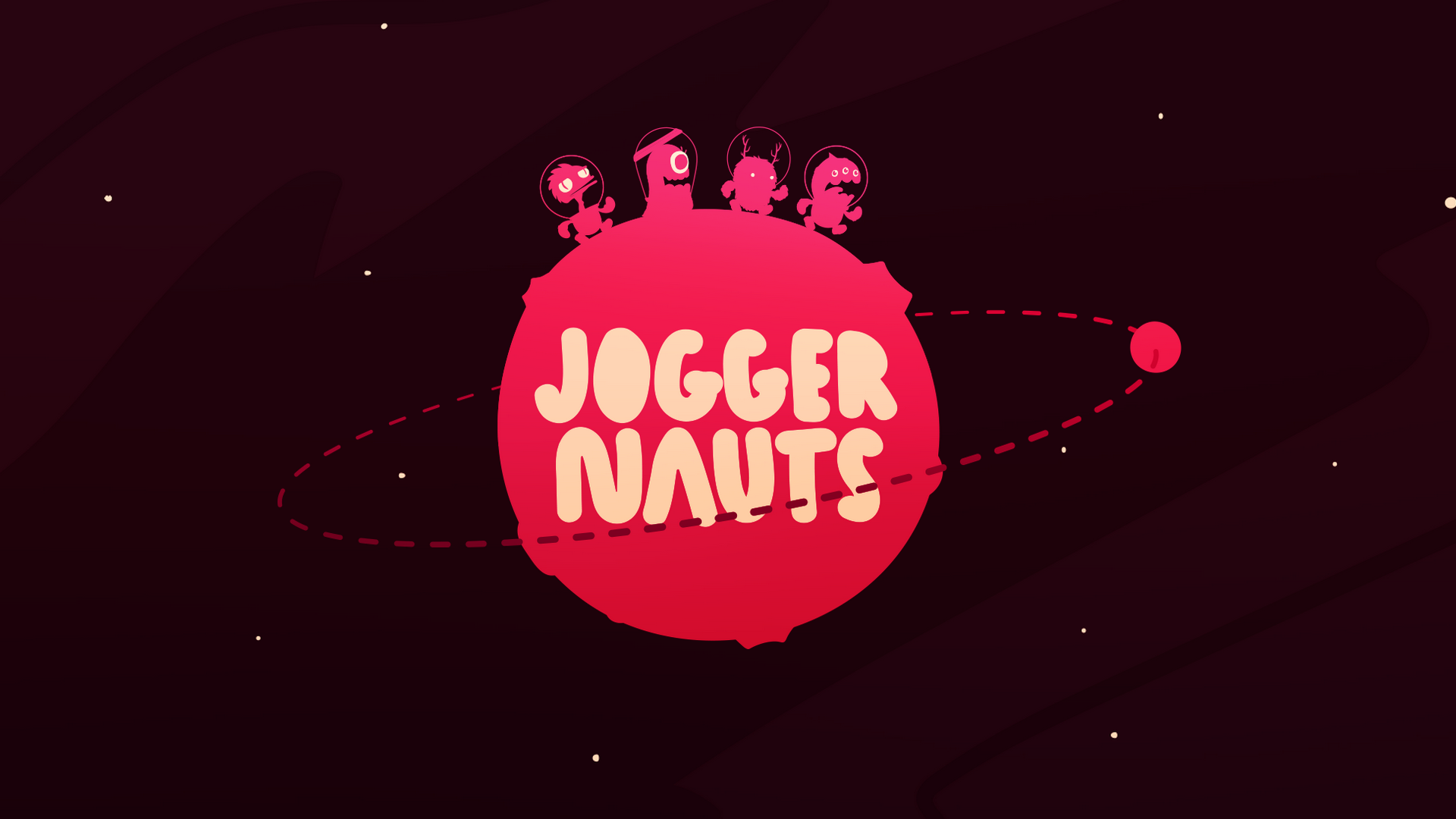 Joggernauts logo dark background